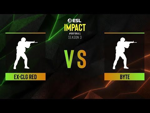 ex-CLG Red vs. byte - Map 1 [Overpass] - ESL Impact League S3 NA - Group A