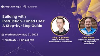 Download the video "Building with Instruction-Tuned LLMs: A Step-by-Step Guide"