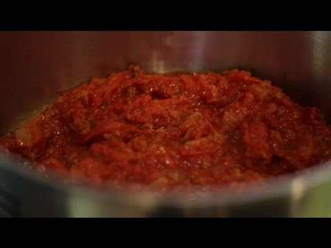 Homemade Spaghetti Sauce With Garden Tomatoes : Italian Cuisine