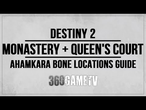 Destiny 2 Dark Monastery + Queen's Court Ahamkara Bone Locations Guide / Solution / Tutorial