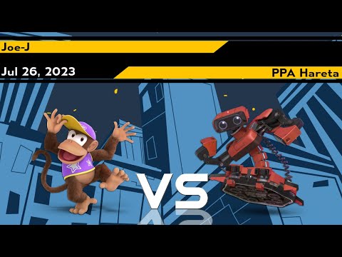 Xeno303  - Joe-J (Diddy Purple) vs Hareta (ROB Red) - Smash Ultimate