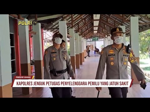 POLRES PALOPO JELAJAH PEGUNUNGAN DEMI BISA BERTEMU DENGAN PETUGAS PPK