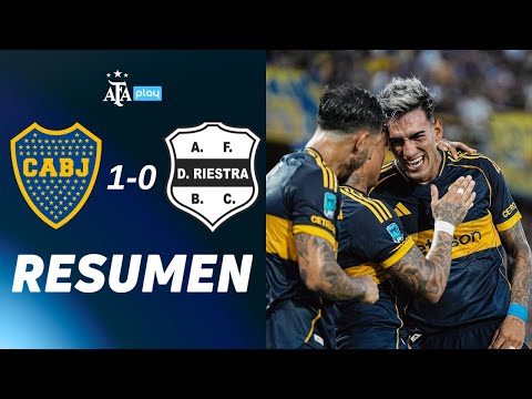 Boca Juniors 1 vs. Deportivo Riestra 0 | #TorneoApertura2026 | Resumen | Fecha 1