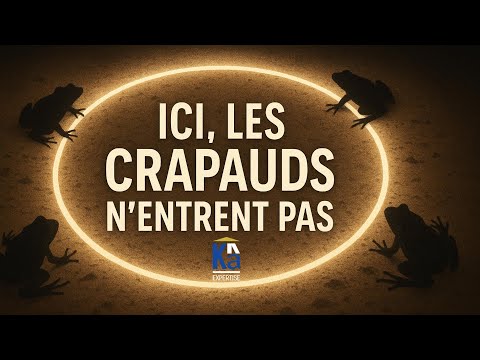 Ici, les crapauds n’entrent pas