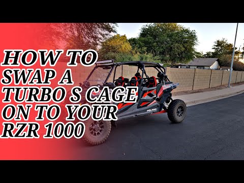 HOW TO SWAP A TURBO S CAGE ON TO A RZR 1000/Turbo EVERYTHING YOU NEED TO KNOW.