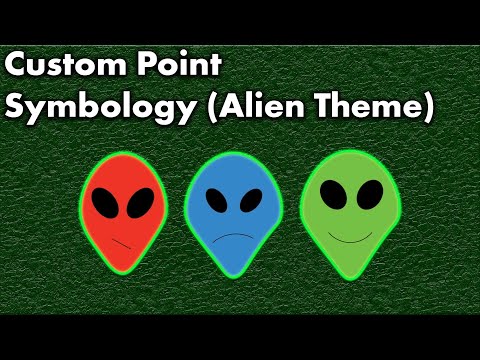 Cartographers Do This for a Custom Point Symbology (Alien Theme) | ArcGIS Pro and Adobe Illustrator