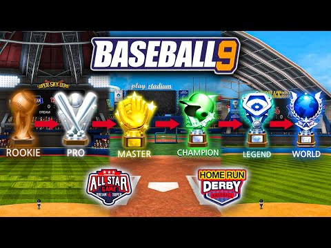 Playing EVERY League In Baseball 9! (Full Movie) - YouTube