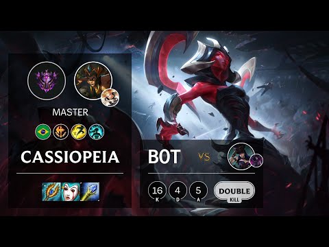 Cassiopeia Bot vs Caitlyn - BR Master Patch 10.16