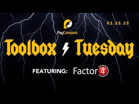 Toolbox Tuesday: Factor4 | 03.25.25