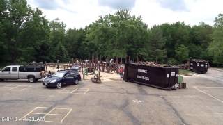 preview picture of video 'Gurney Elementary Playground Demolition by Chagrin Falls Dads' Club'