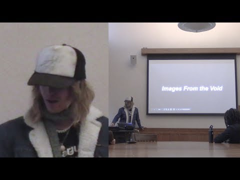 Noah Dillon speaks at Yale