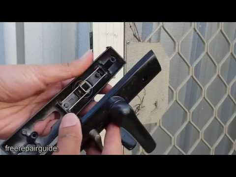 Replace / Change Security Door Handle and Locks With / Without Keys Under 5 Minutes