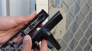 Replace / Change Security Door Handle and Locks With / Without Keys Under 5 Minutes