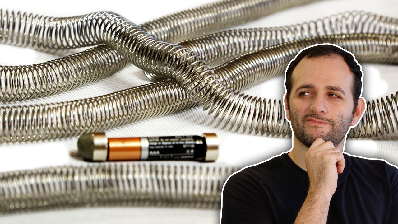 Homemade magnetic train (Physics experiment)