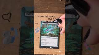noxious newt extension!#art #mtg #strixhaven #magicthegathering #alter