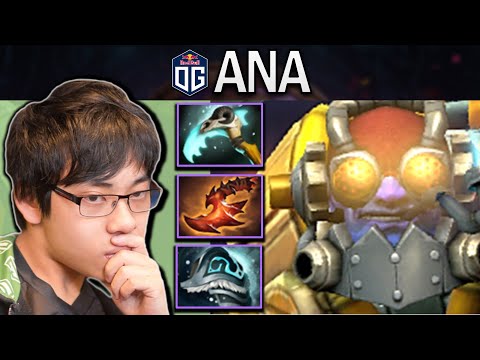 OG.ANA SMURF TINKER WITH 21 KILLS - SHIVA'S - DOTA 2 7.30 GAMEPLAY