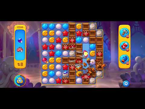 Fishdom level 12200 no boosters フィッシュダム ノーマル