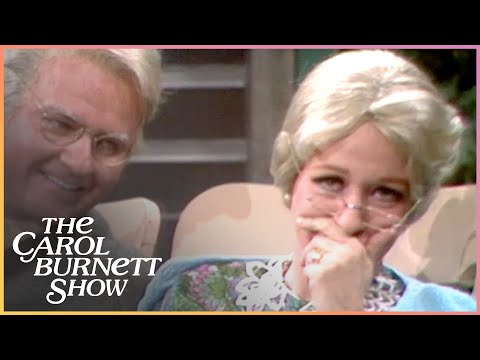Carol & Harvey Crack Up in 'The Old Folks' Sketch | The Carol Burnett Show Clip