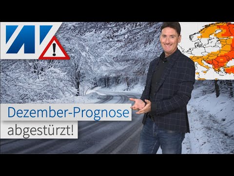 Doch Winter mit Eis und Schnee im Dezember? Die NOAA-Prognose kippt immer mehr!