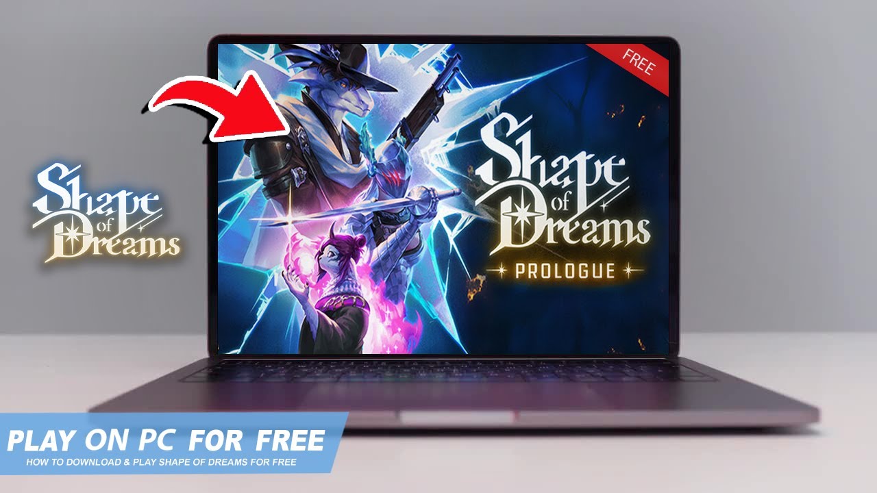 Shape of Dream game running on a PC