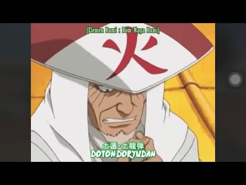 Hiruzen Combo Katon Karyuu Endan+Doton Doryuudan