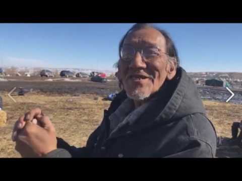 Nate Phillips Gives Skrillex A Shoutout From the DAPL protests 20feb17
