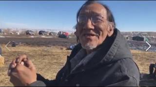 Nate Phillips Gives Skrillex A Shoutout From the DAPL protests 20feb17