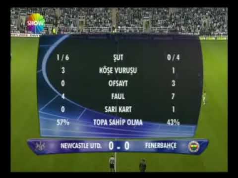 Show TV'nin Newcastle - Fenerbahçe maçında Devre Arası'na girdiği zamanlar | 19 Ekim 2006