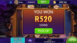 Dynamic Wild Game 3Patti Vegas: Epic Big Win! #slot #earnmoneyonline #jackpot