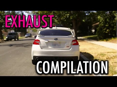 2018 Subaru STi Exhaust Sound Compilation