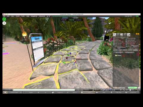 Interacting With Scripted Objects Tutorial Opensim