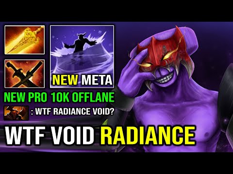 100% NEW Meta Radiance Offlane Faceless Void Crazy Time Dilation Vs Carry CK 10K MMR Dota 2