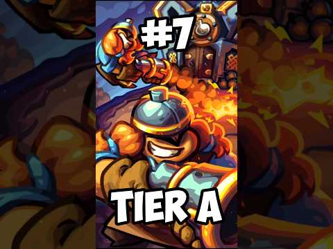 Kingdom Rush Alliance Towers Tier List