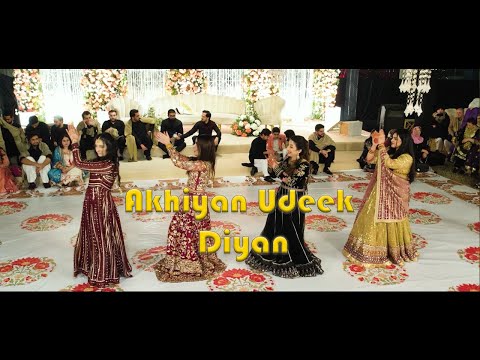Akhiyan Udeek Diyan-Remix | Shendi Dance | Studio Husnain