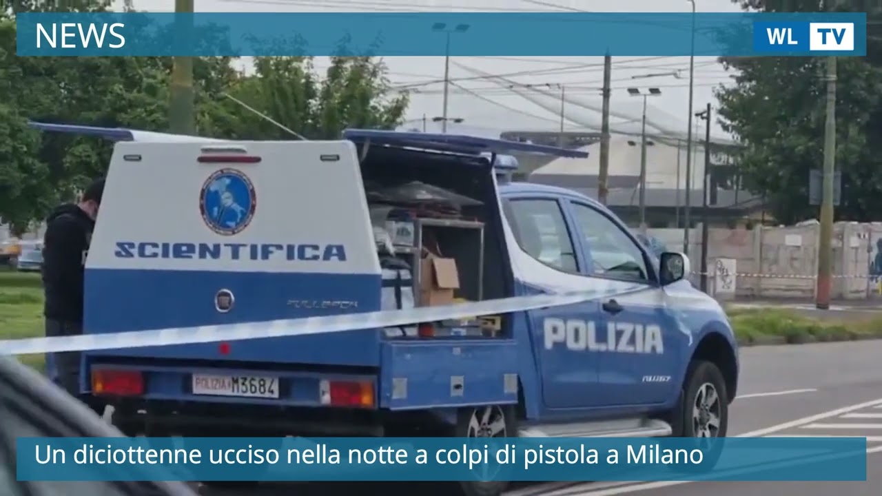 Un diciottenne ucciso nella notte a colpi di pistola a Milano