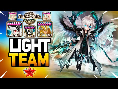 He Picks OP Light Monsters ONLY - Summoners War