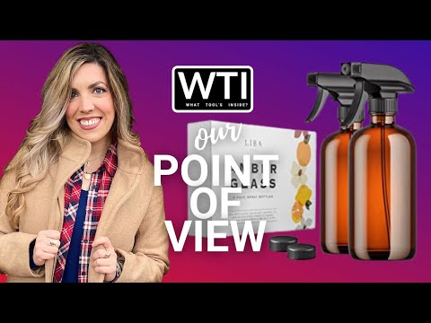 LiBa Amber Glass Spray Bottles - WTI product video review