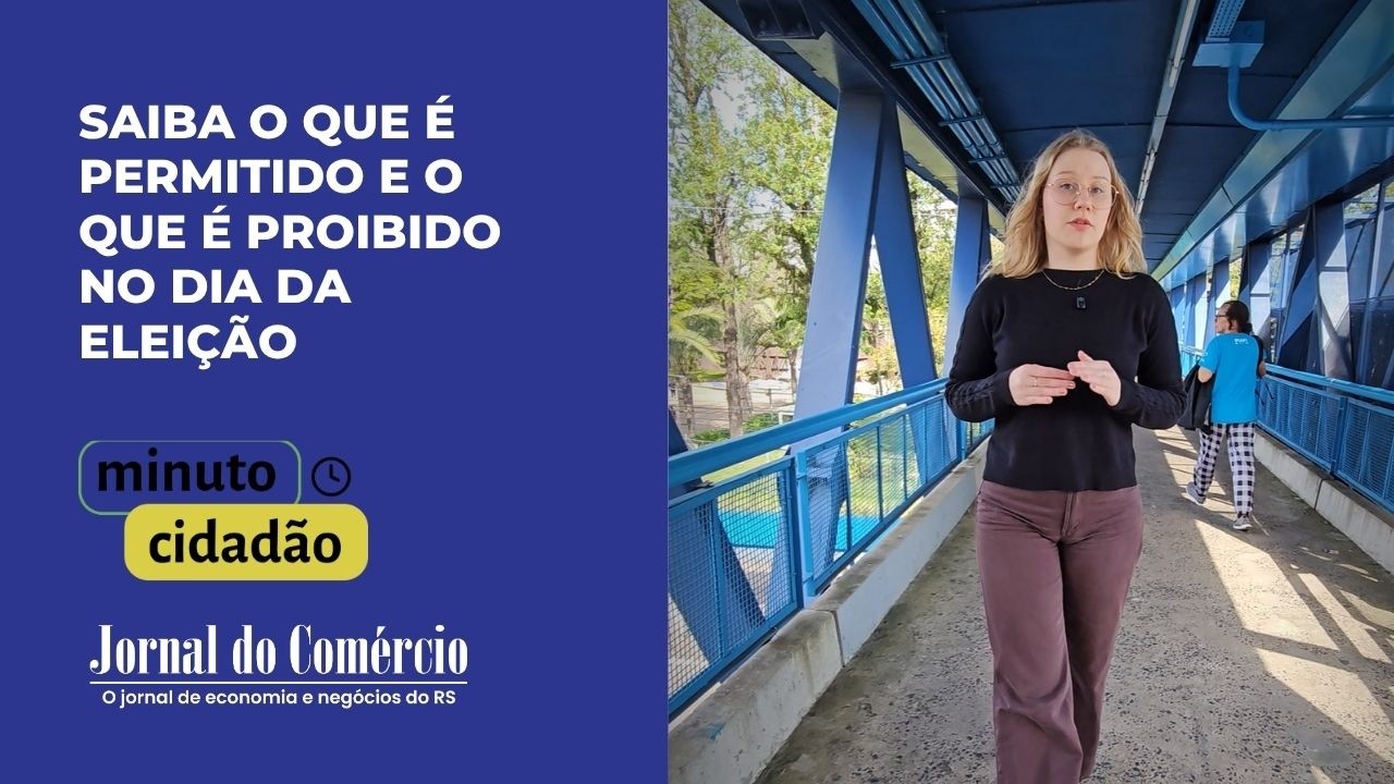 VÍDEO: Saiba o que é permitido e o que é proibido no dia da eleição