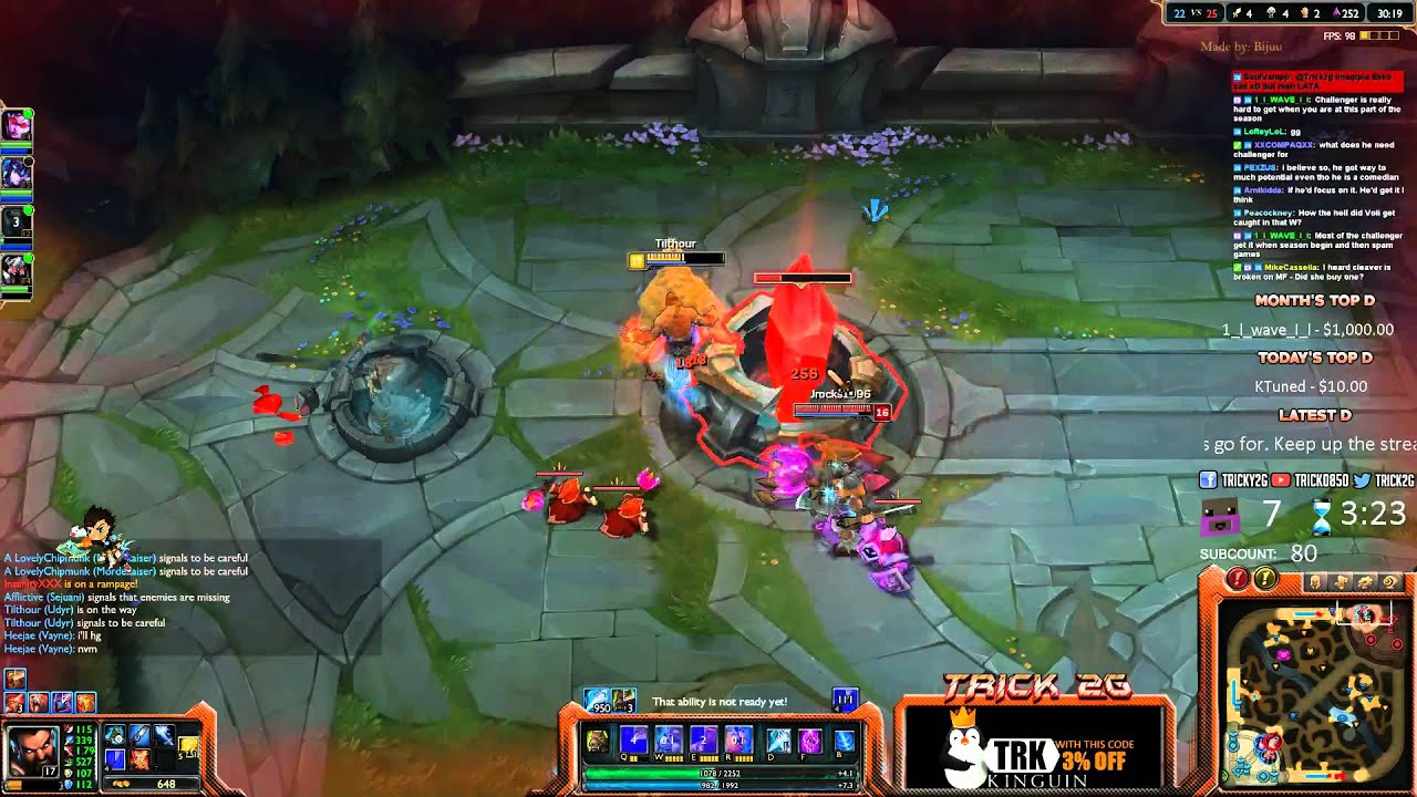 Liên Minh Huyền Thoại: pha backdoor 3 lane của siêu Udyr