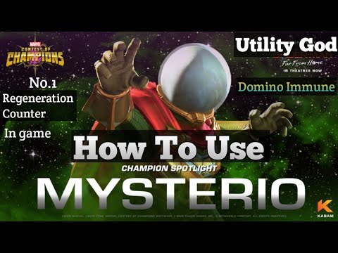 How to use Mysterio |Full Breakdown| Marvel Contest of Champions