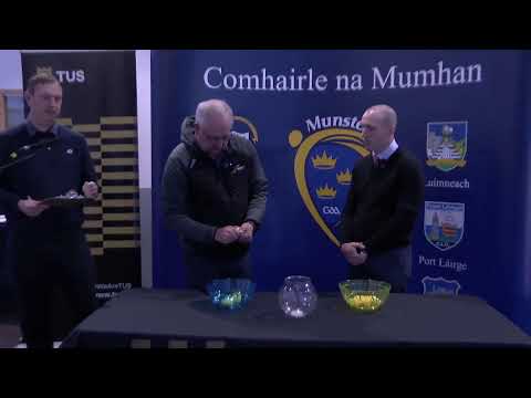 2024 TUS Corn Uí Mhuirí & Corn an Artaigh 1/4 Final Draws