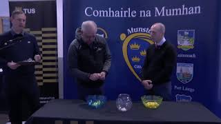 2024 TUS Corn Uí Mhuirí & Corn an Artaigh 1/4 Final Draws