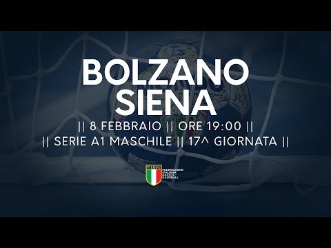 Serie A1M [17^]: Bolzano - Siena 30-21