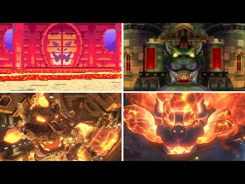 Evolution of Bowser's Castle in Mario Kart (1992-2025)