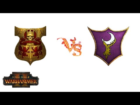 Total War Warhammer 2 Empire (AC Zachbsain) vs Dark Elves (AC Blynd)