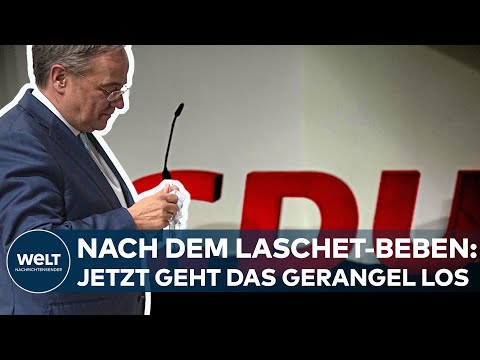 NACH DEM BEBEN VON ARMIN LASCHET:  Rückzug auf RATEN! Jetzt geht das Gerangel um Nachfolge los