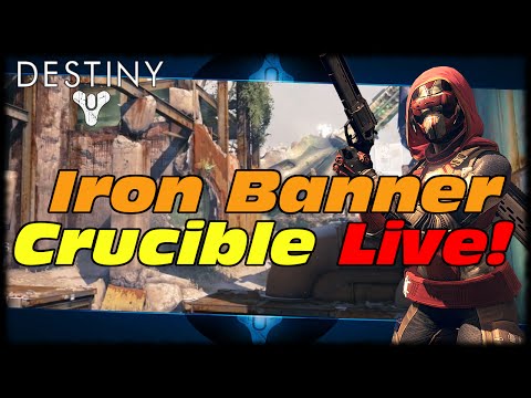 Destiny Beta Iron Banner Crucible Gameplay Live With Gothalion! Destiny PVP Multiplayer Gameplay!