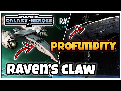 SWGoH - Raven's Claw Kit Reveal...Profundity coming soon!  Panic farm Admiral Raddus and Outrider!