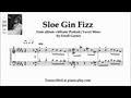 Erroll Garner - Sloe Gin Fizz / from Album: Portrait / Lover Man (transcription)
