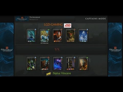 Highlights for Na`Vi,versus LGD in The INTERNATIONAL 2
